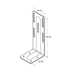 VUETRADE INTERNAL WALL BRACKETS