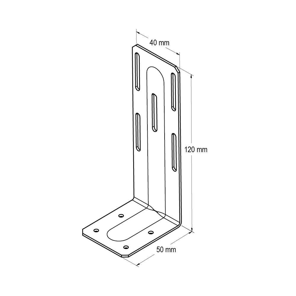 VUETRADE INTERNAL WALL BRACKETS