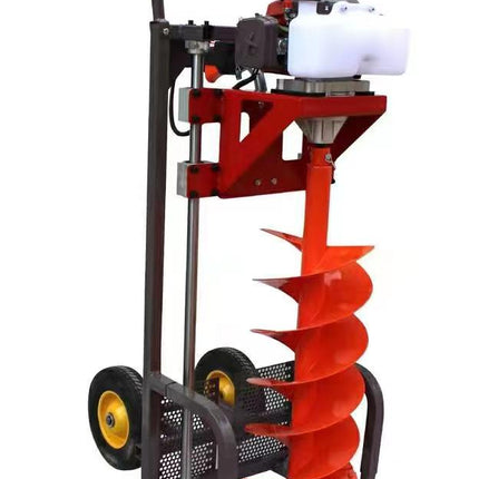 Trolley earth auger