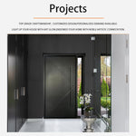 EXTREME SLEEK SQUARE SINGLE WITH SIDE GLASS