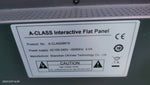 A CLASS INTERACTIVE FLAT PANEL- 86"