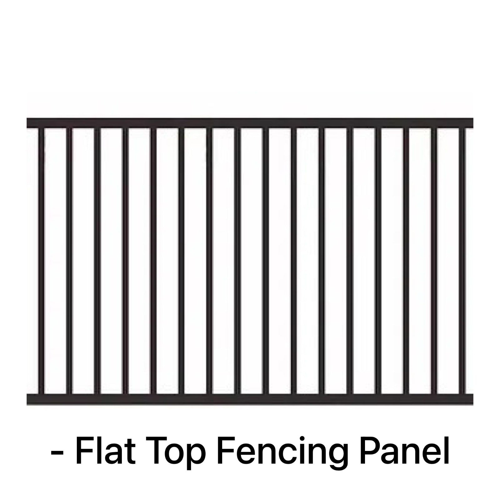 FLAT TOP FENCE PANEL- 900x2400mm