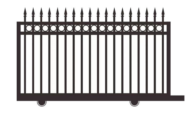 RING & SPEAR SLIDING GATE- 1200mm