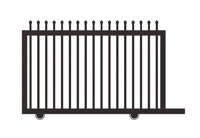 INDUSTRIAL SPEAR TOP SLIDING GATE- 1200mm