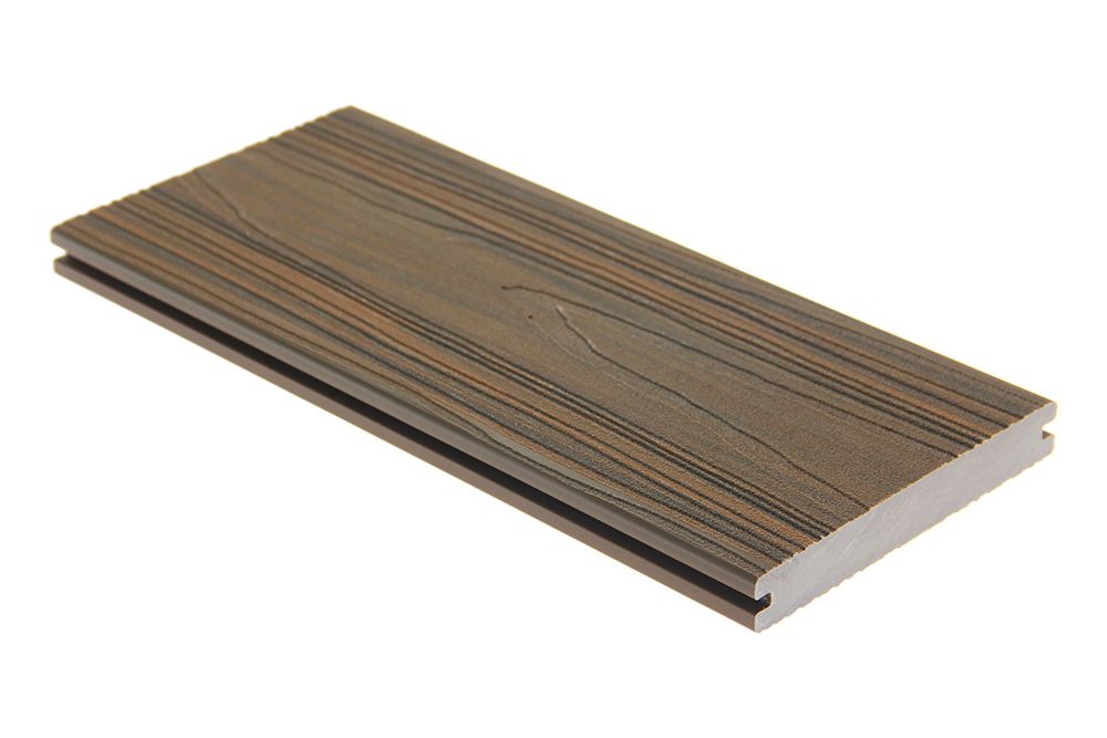SOLID WPC COMPOSITE DECKING DARK TEAK- 140x20x5.4m