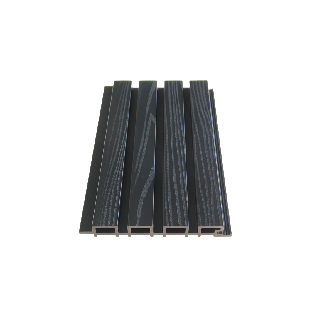 BLACK CAPPED CLADDING- 220x25x5.8mm