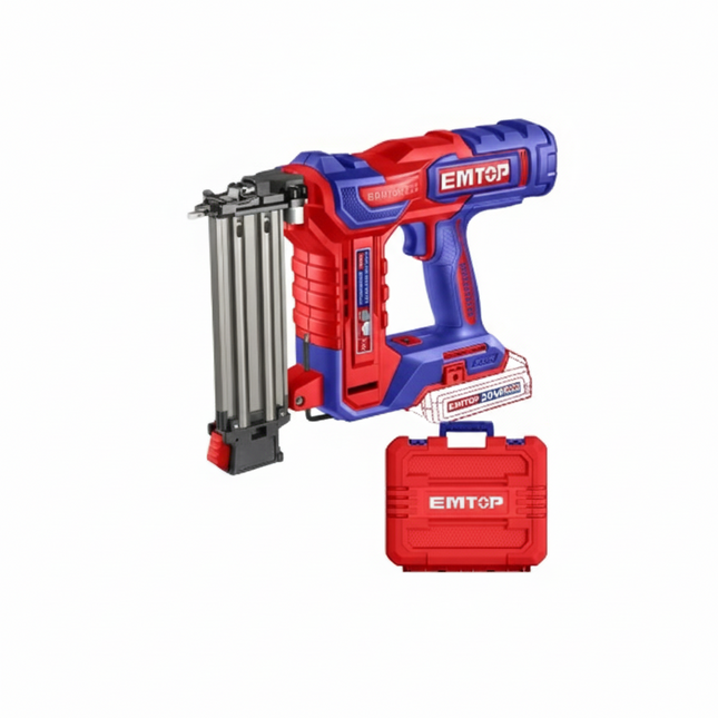 EMTOP Cordless Brad Nailer 18GA