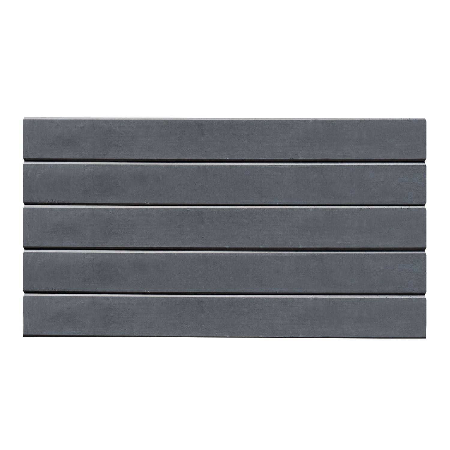SMOOTH CONCRETE SLEEPER CHARCOAL- 200 x 100