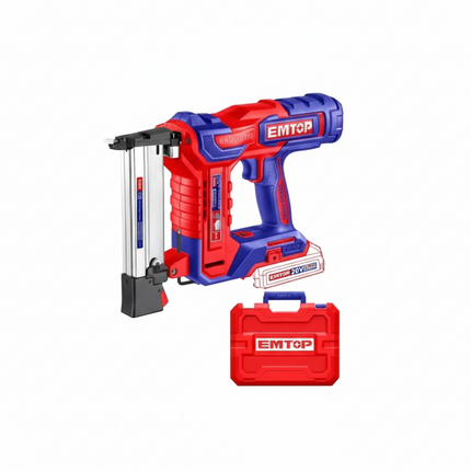EMTOP Cordless Crown Stapler Nailer