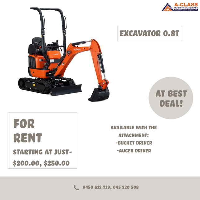 EXCAVATOR 0.8T