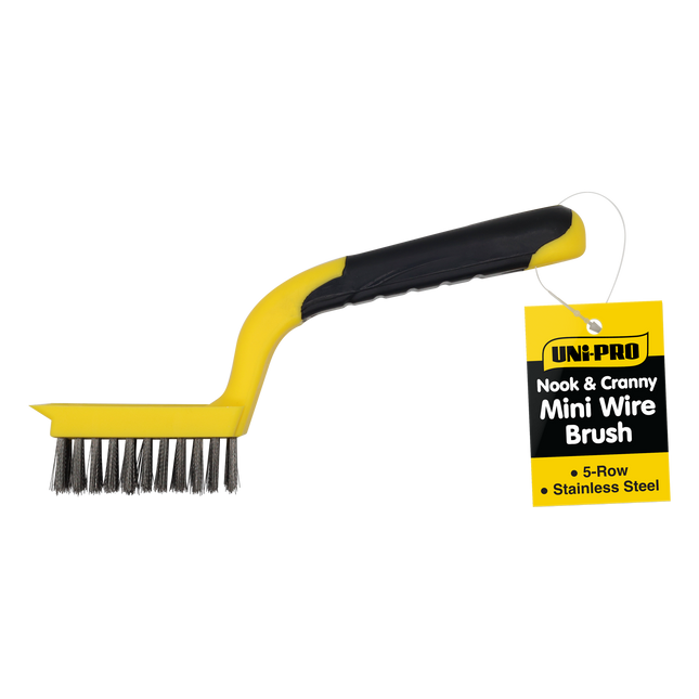UNIPRO NOOK & CRANNY MINI WIRE BRUSH