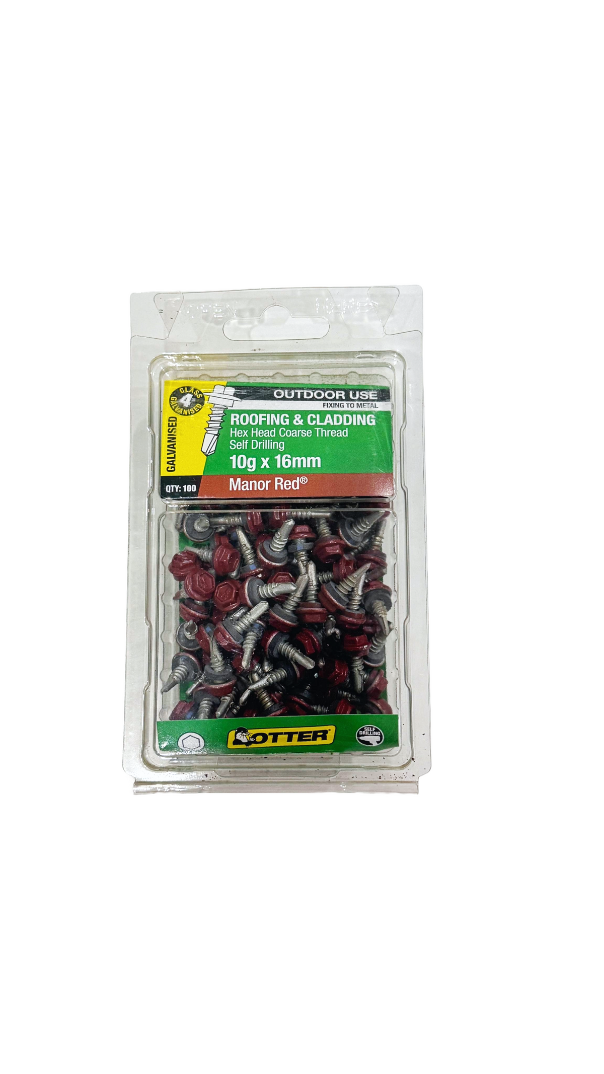 COLORBOND FENCE SCREWS [PACK OF 100]- MANOR RED – A Class Building ...