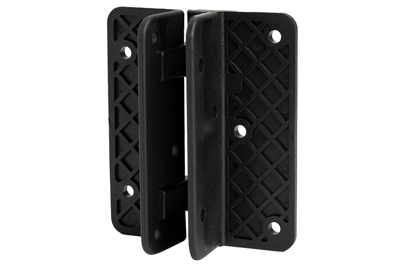 NON-TENSION WIDE LEAF HINGE