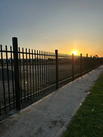 INDUSTRIAL SPEAR TOP SECURITY FENCE PANELS- 2400x2300mm