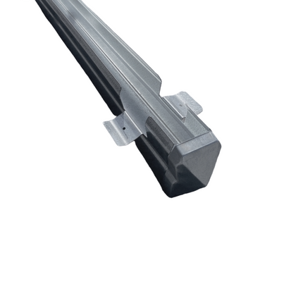 GALVANISED STEEL POST 115x75x1.5m- 2 Checkouts