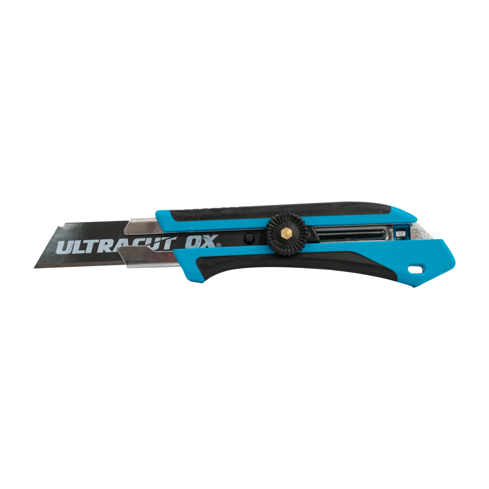 OX PRO SNAP OFF KNIFE- 25MM- WITH 5 BLADES